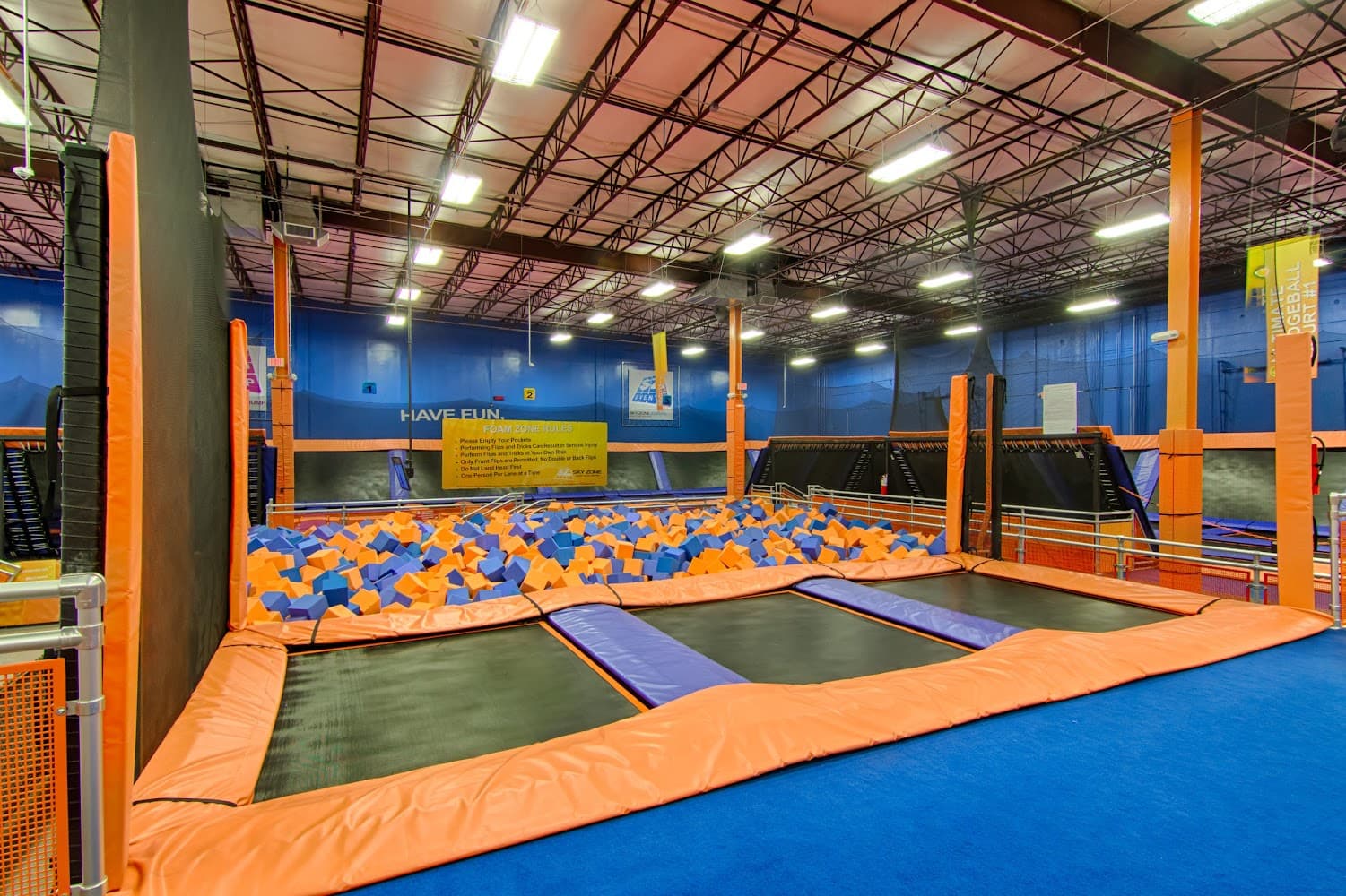 Google street view image of Sky Zone Trampoline Park