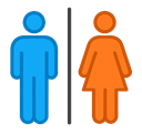 restrooms